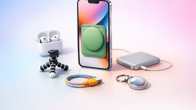 Visuel de couverture pour Les 5 accessoires à moins de 30 € qui changent la vie avec un iPhone