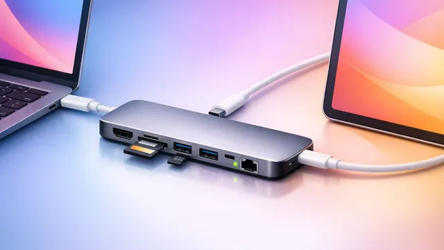 Visuel de couverture pour Hub USB‑C pour MacBook et iPad : quel modèle choisir en 2026 ?