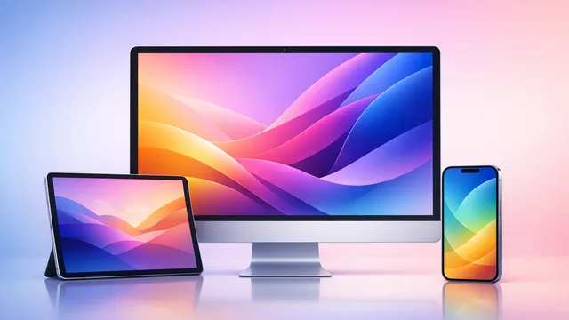 Fonds d'écran style iMac