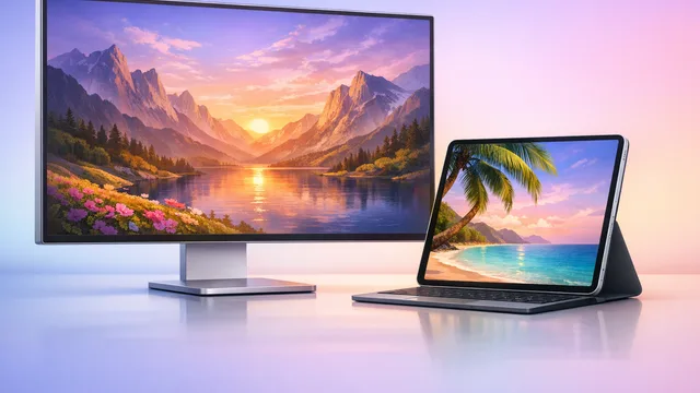 Visuel de couverture pour Quel écran 4K choisir pour sublimer fonds d'écran et photos sur Mac et iPad ?