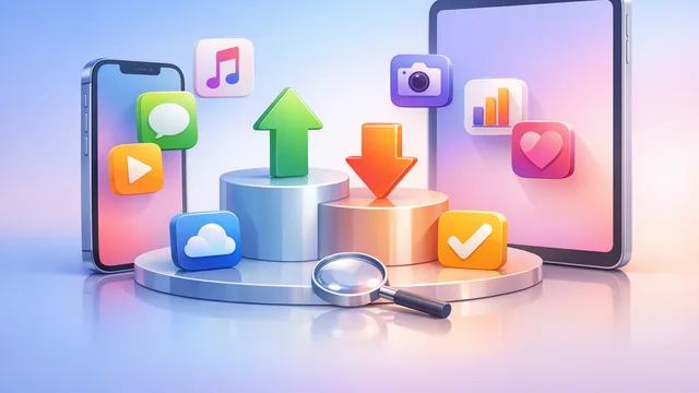 Comparatif d'applications mobiles