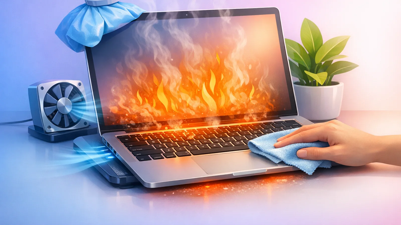 Visuel de couverture pour Mon MacBook chauffe et rame : les vrais gestes qui changent tout