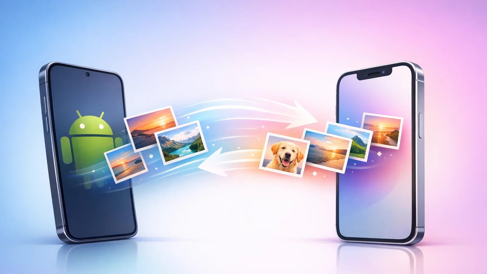 Visuel de couverture pour Passer d'Android à iPhone sans perdre une seule photo