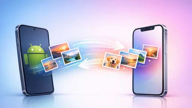 Visuel de couverture pour Passer d'Android à iPhone sans perdre une seule photo